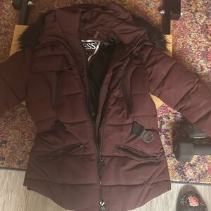 Guess winter jacket size small